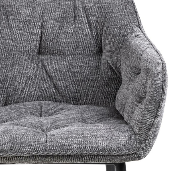 Krzesło Brooke antracytowe - ACTONA